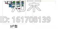 [沈阳]浪漫婚房现代一居室样板间室内装修图（含效果）cad施工图下载【ID:161708139】