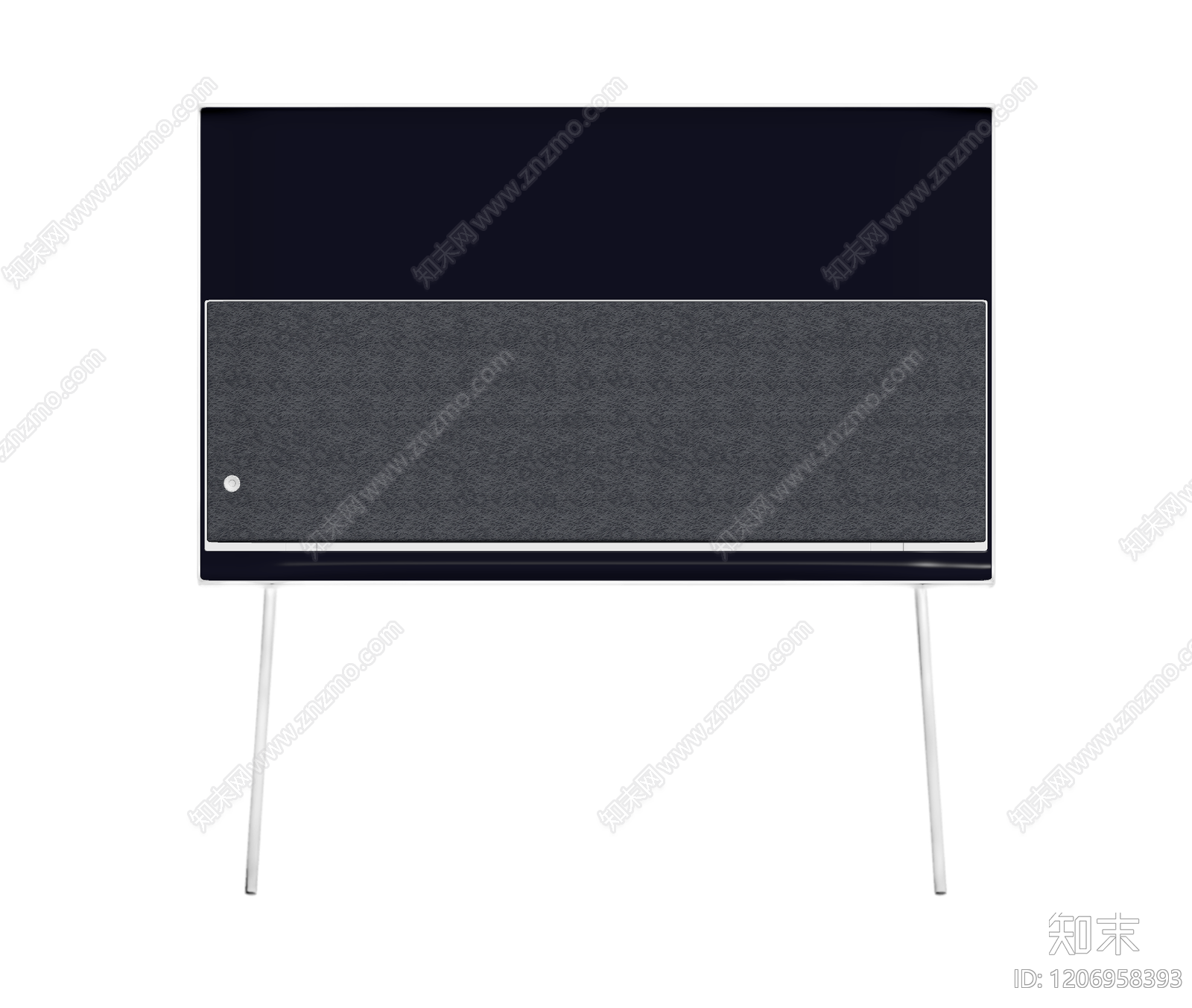 现代电视柜组合3D模型下载【ID:1206958393】
