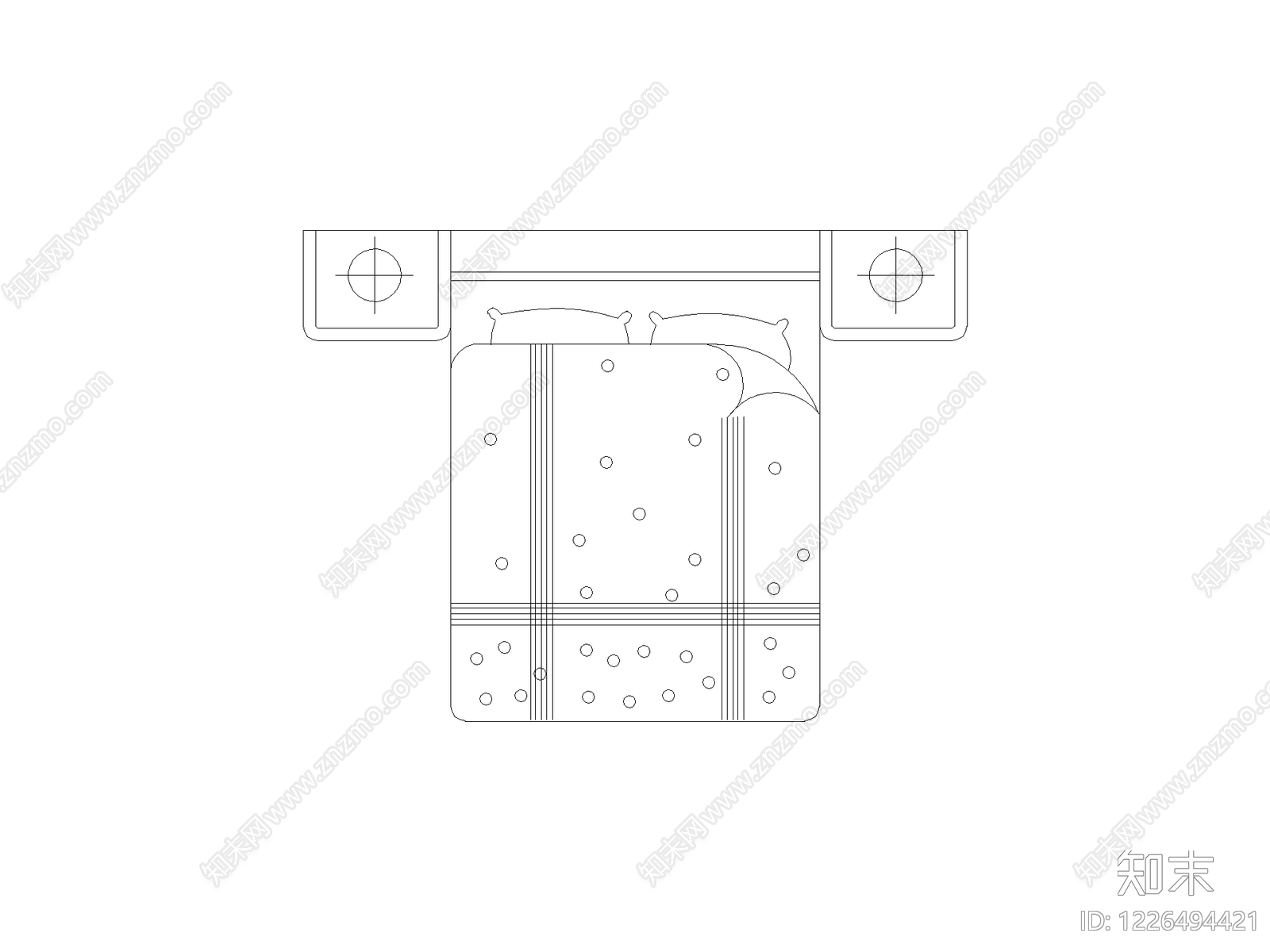 室内家具通用图块材料表灯具等cad施工图下载【ID:1226494421】