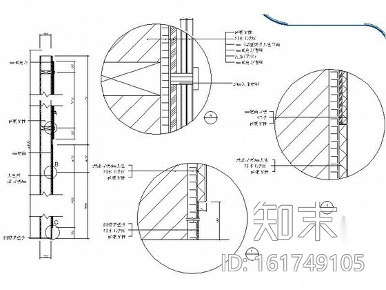 [北京]136㎡品牌体育服装专卖店装修图cad施工图下载【ID:161749105】