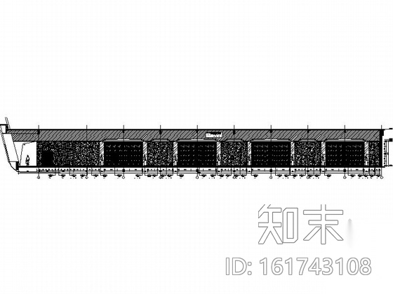 [惠州]高档奢华五星级酒店宴会厅装修施工图（含效果）cad施工图下载【ID:161743108】