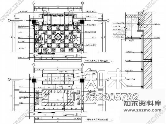 图块/节点某公司形象大厅详图cad施工图下载【ID:832205792】