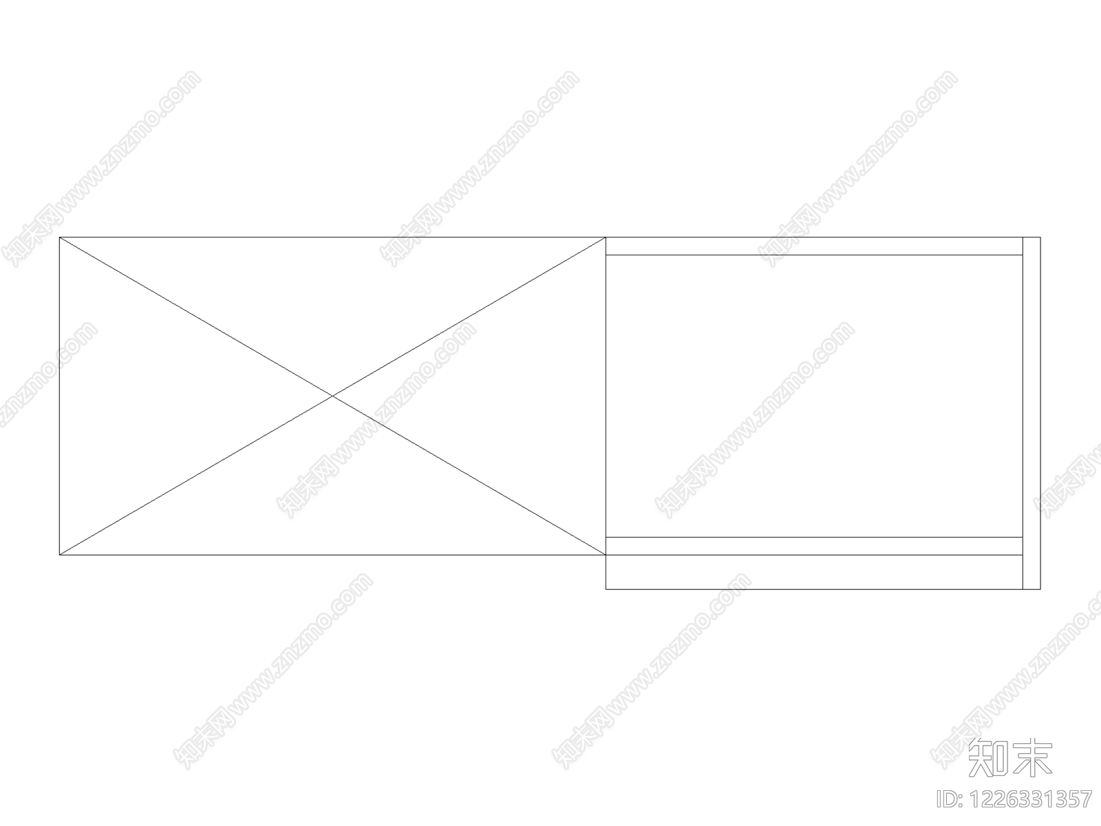 门cad施工图下载【ID:1226331357】
