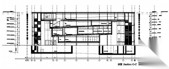 [上海世博会]欧洲西海岸某国家馆建筑扩初图（C片区）cad施工图下载【ID:166335167】