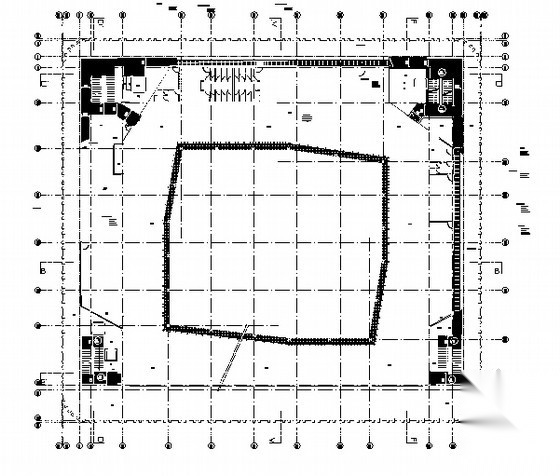 [上海世博会]欧洲西海岸某国家馆建筑扩初图（C片区）cad施工图下载【ID:166335167】