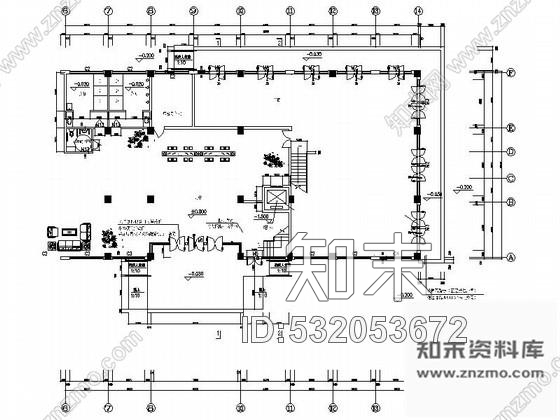 施工图盐城某星级酒店大堂设计(含效果施工图下载【ID:532053672】