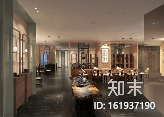 [张家界]假日酒店特色行政酒廊及茶吧装修设计施工图（含...cad施工图下载【ID:161937190】