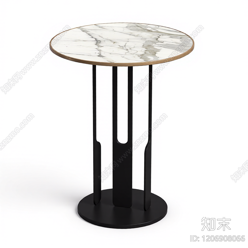 大理石圆桌3D模型下载【ID:1206908066】