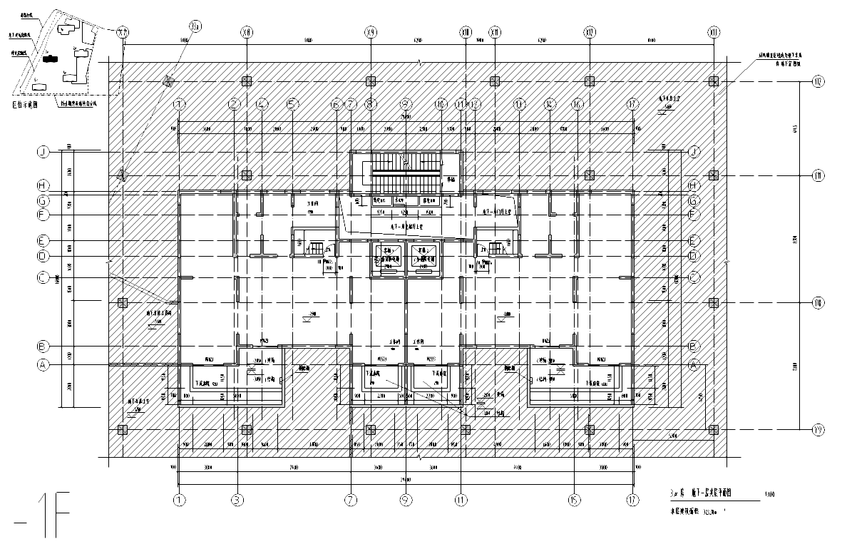 [广东]城市中心综合区项目施工图及SU模型cad施工图下载【ID:149667136】