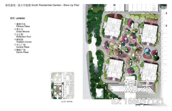 [云南]实力花瓣之苑新城景观方案设计cad施工图下载【ID:166057121】
