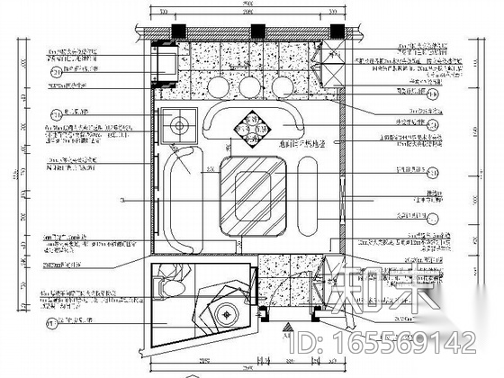 KTV俱乐部vip包房装修图Ⅰcad施工图下载【ID:165569142】
