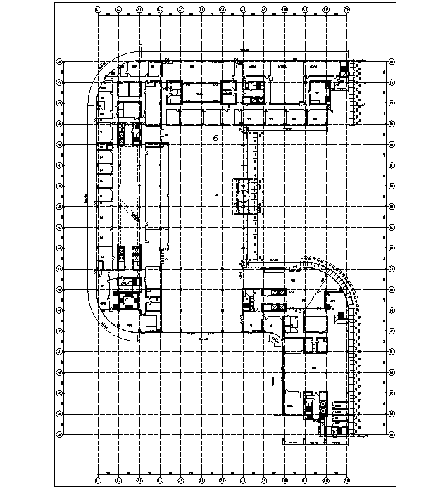 [北京]知名网络公司办公总部建筑施工图（修改图纸）施工图下载【ID:149951152】