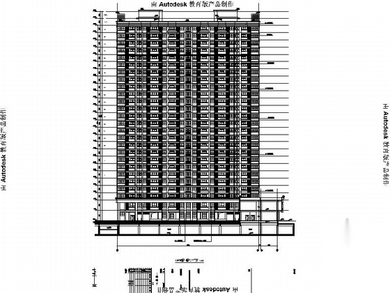 [浙江]生态园地块旧村住宅社区改造设计施工图（2015年图...cad施工图下载【ID:166306187】