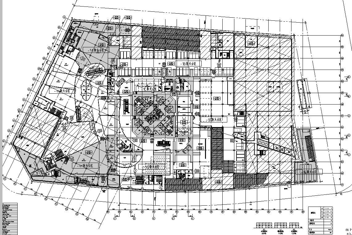 492米知名超高层写字楼办公综合体建筑方案设计CAD施工图...施工图下载【ID:149938162】