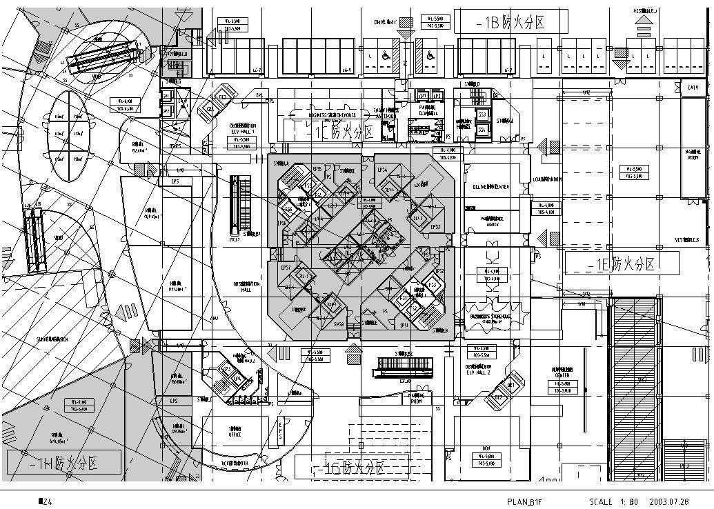 492米知名超高层写字楼办公综合体建筑方案设计CAD施工图...施工图下载【ID:149938162】