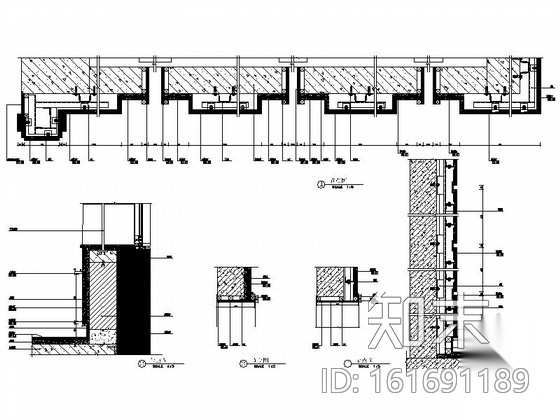 [宁波]现代综合商务楼装修施工图cad施工图下载【ID:161691189】