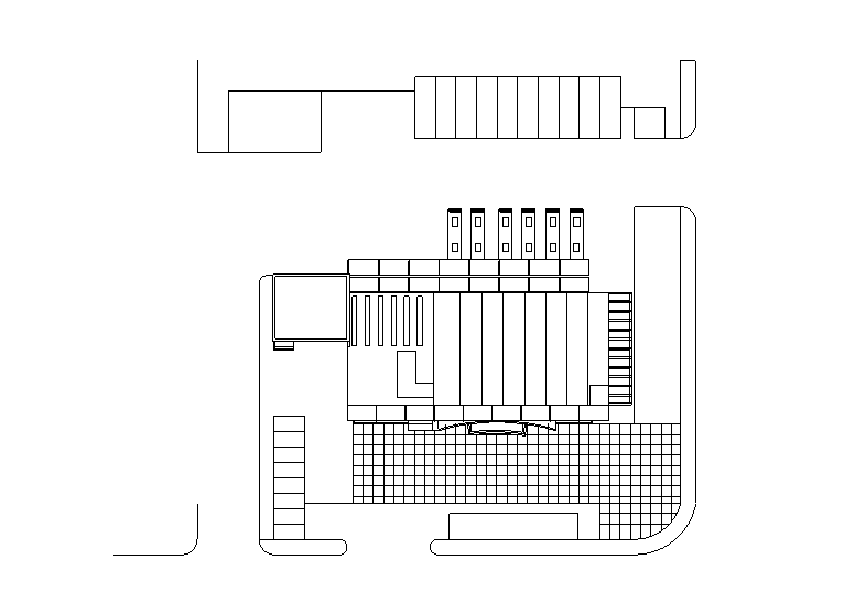 [学生作业1]客运站设计建筑施工图_CAD排版cad施工图下载【ID:164876133】