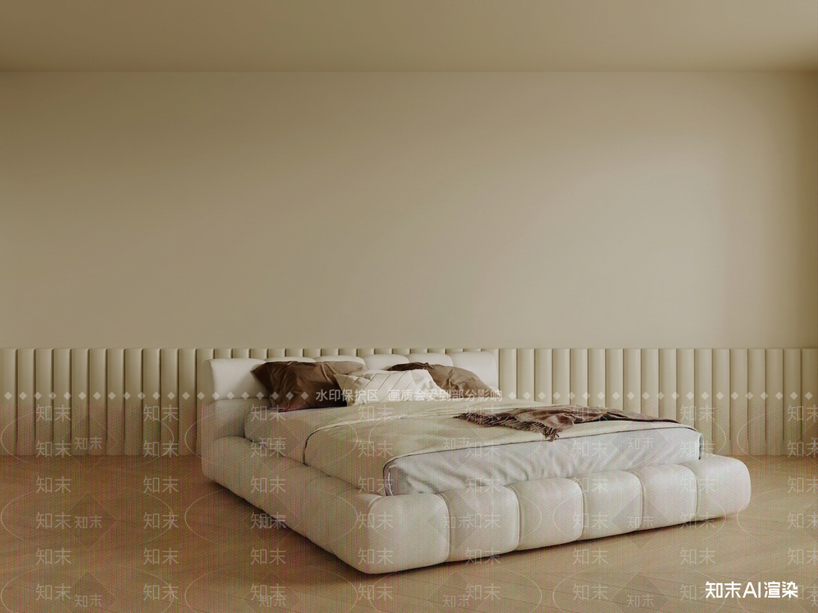 软包双人床双人床3D模型下载【ID:1227426109】