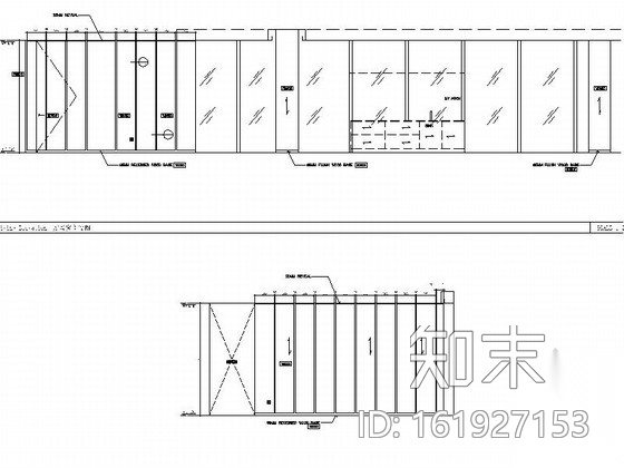 [上海]全球顶尖酒店管理集团现代公寓装修施工图（含实景...cad施工图下载【ID:161927153】
