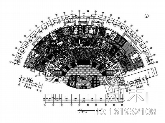 现代精致超详细时尚大酒店室内施工图（含效果）施工图下载【ID:161932108】