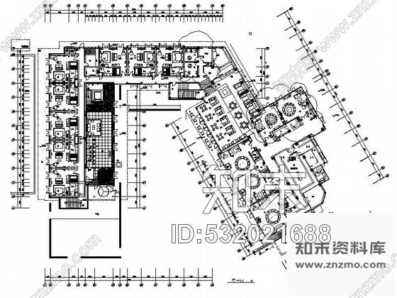 施工图浙江精品高档现代风格度假酒店室内装修施工图含高清效果图推荐！cad施工图下载【ID:532021688】