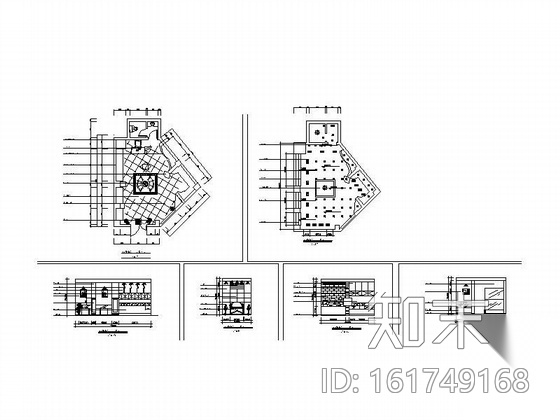 卡西欧手表专卖店设计图(含效果)cad施工图下载【ID:161749168】