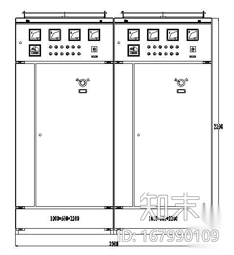 某2X1250KVA变压器室GGD设计方案施工图下载【ID:167990109】
