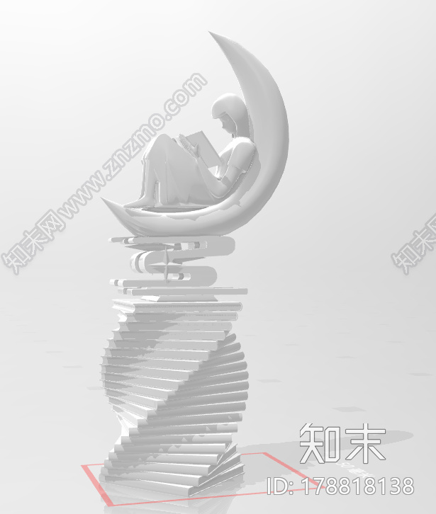 江西理工大月亮女神3d打印模型下载【ID:178818138】