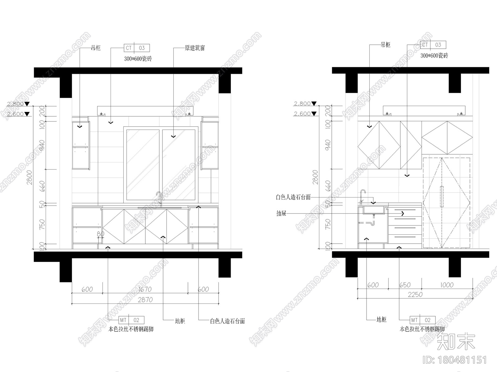 [四川]319㎡三层四居别墅样板间装修施工图cad施工图下载【ID:180481151】