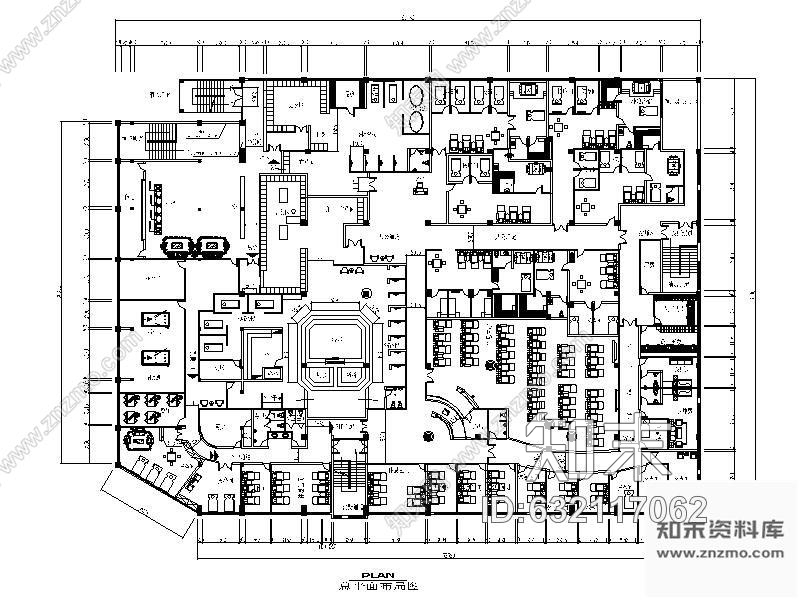 施工图江苏某洗浴中心施工图装饰+水电cad施工图下载【ID:632117062】