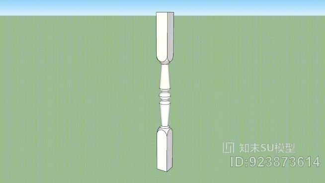 维多利亚时代的栏杆SU模型下载【ID:923873614】