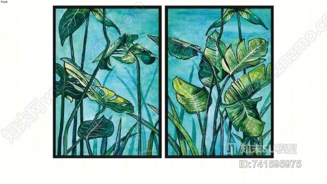 画SU模型下载【ID:741595975】