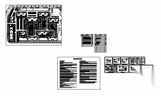 某小区景观灌溉设计图cad施工图下载【ID:161100159】