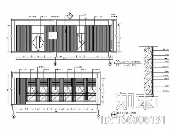 [江苏]某人民医院医技综合楼室内装修施工图cad施工图下载【ID:166006131】