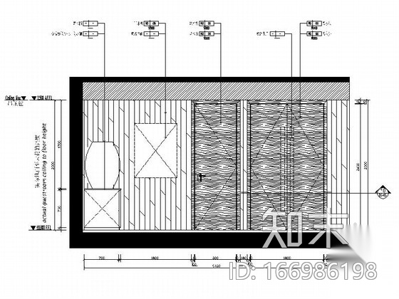 [上海]松江区新装饰主义两层别墅样板间装修施工图（含实...cad施工图下载【ID:166986198】