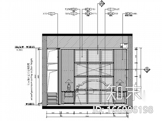 [上海]松江区新装饰主义两层别墅样板间装修施工图（含实...cad施工图下载【ID:166986198】