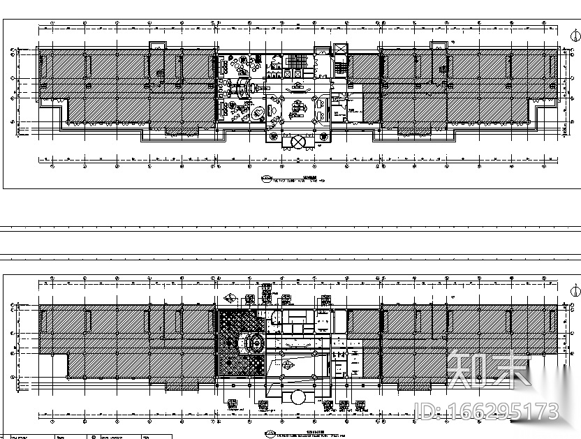 [内蒙古]伊旗大酒店设计施工图（附效果图）cad施工图下载【ID:166295173】