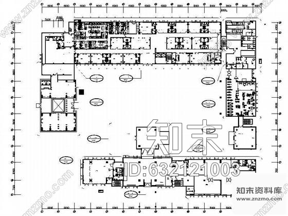 施工图某山庄会所平面设计图施工图下载【ID:632121003】