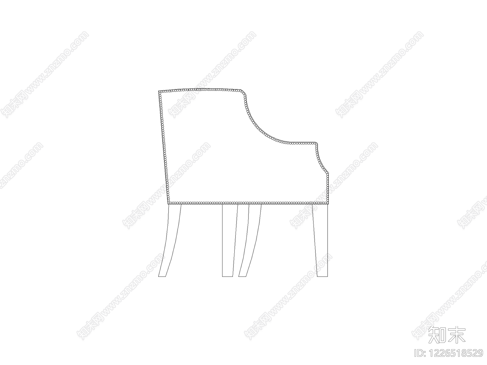 椅子CAD图纸