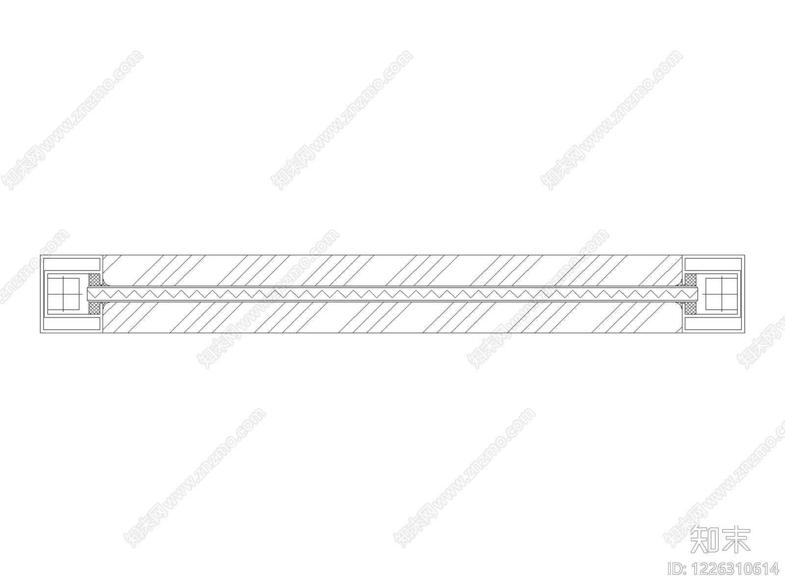 门cad施工图下载【ID:1226310614】