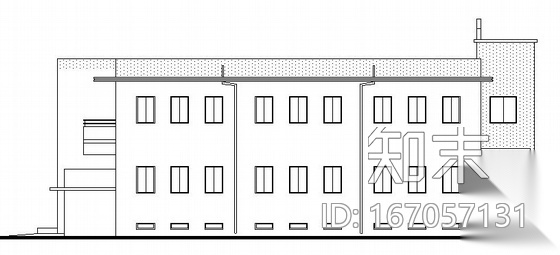 天津某高标准公厕建筑施工图cad施工图下载【ID:167057131】