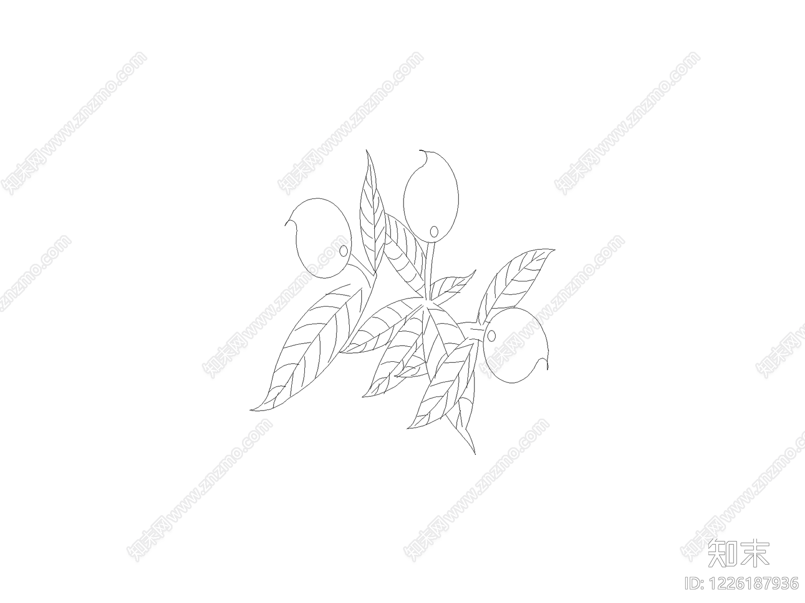 绿植CAD图纸