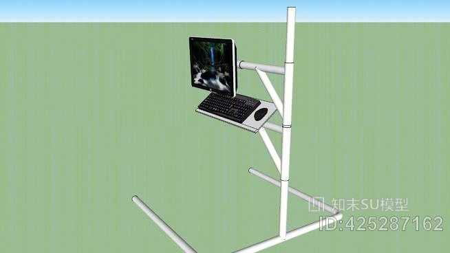 工效学工作站概念SU模型下载【ID:425287162】