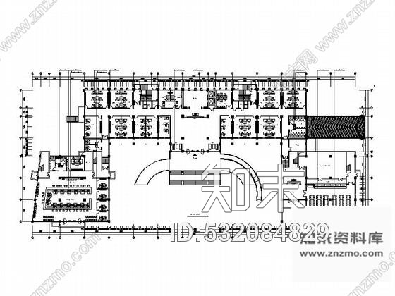 施工图某八层政府办公楼装修施工图含效果图施工图下载【ID:532084829】