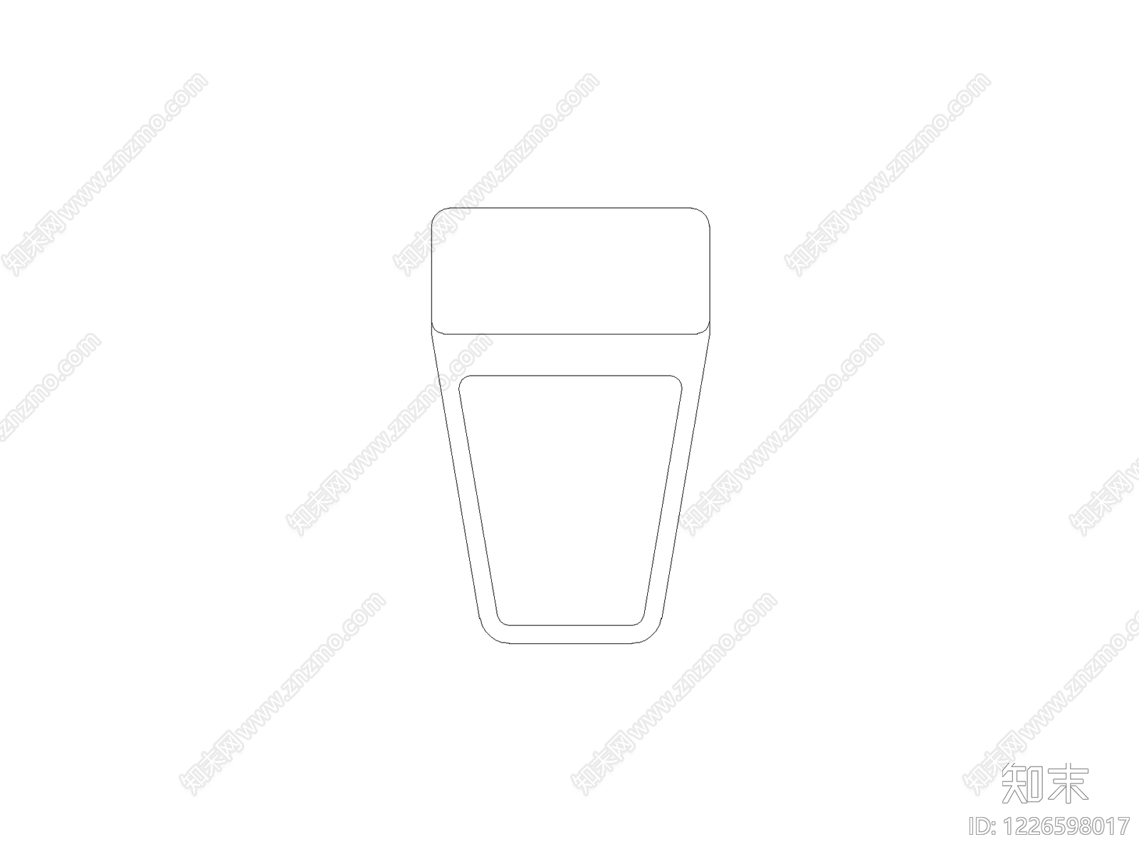 摆件cad施工图下载【ID:1226598017】