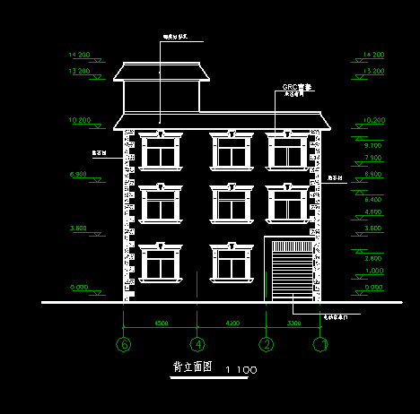 3层农村自建房建筑施工图下载【ID:149533194】