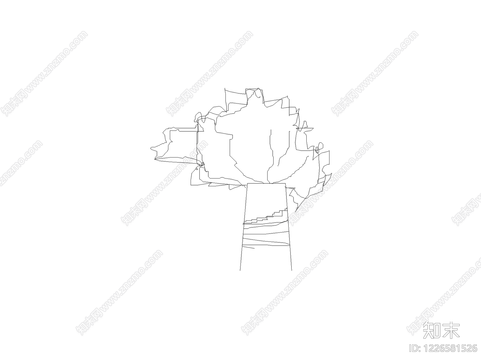 其他楼梯踏步构造CAD图纸