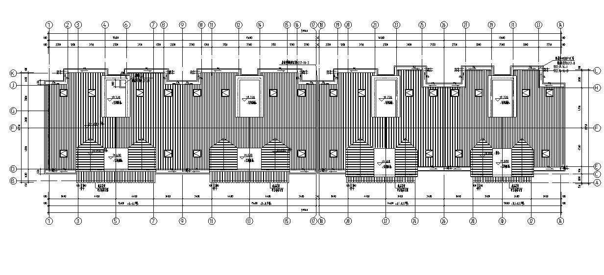 [宁夏]多层剪力墙住宅建筑施工图（全专业及商业、幼儿...cad施工图下载【ID:149874183】