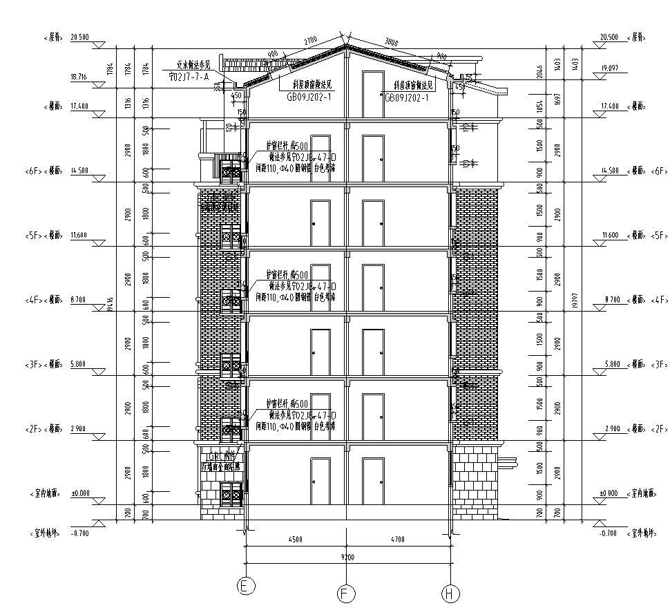 [宁夏]多层剪力墙住宅建筑施工图（全专业及商业、幼儿...cad施工图下载【ID:149874183】