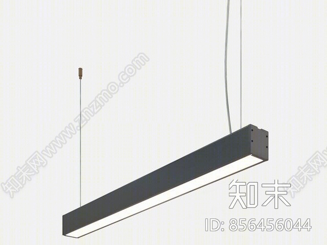 现代流行办公室吊灯国外下载3D模型下载【ID:856456044】